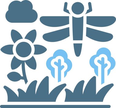 Yusufçuk Kabartması İki Renk Simgesi