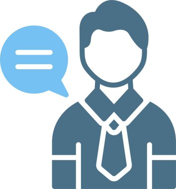 Röportaj Kabartması İki Renk Simgesi