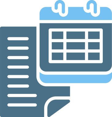 Dosya Kabartması İki Renk Simgesi