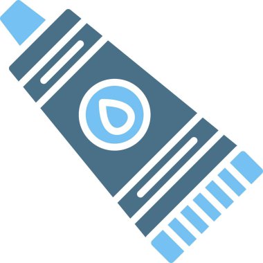 Boya Tüpü Kabartması İki Renk Simgesi