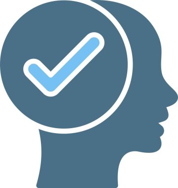 Pozitif Glyph İki Renk Simgesi