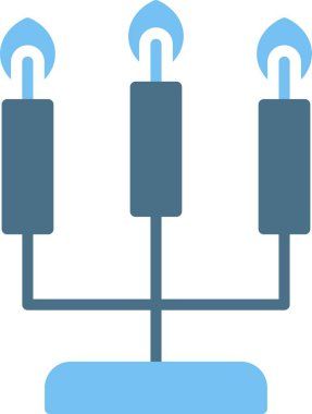 Mum Simgesi İki Renk Simgesi