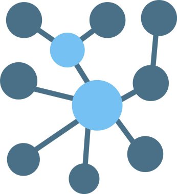 Ağ Kabartması İki Renk Simgesi