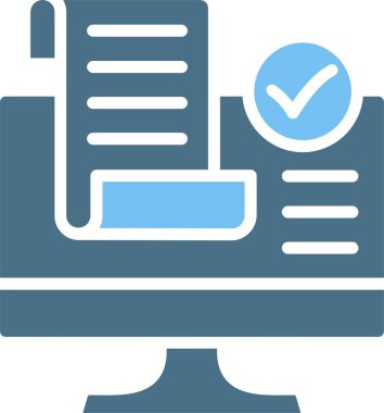 Ekran Kabartması İki Renk Simgesi