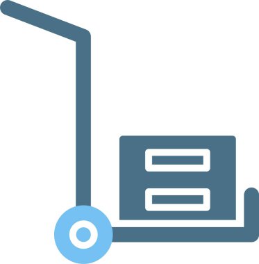 El Kamyonu Kabartması İki Renk Simgesi