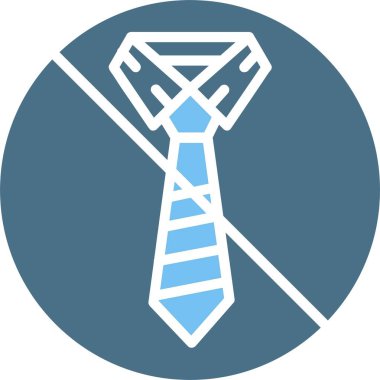 İki Renkli Kravat Simgesi Yok