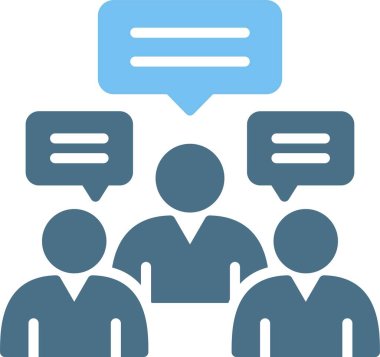 Temsilci Glyph İki Renk Simgesi