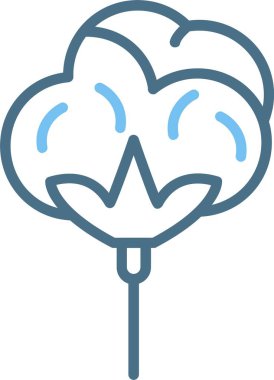 Pamuk Çizgisi İki Renk Simgesi