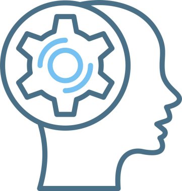 Geliştirme Satırı İki Renk Simgesi