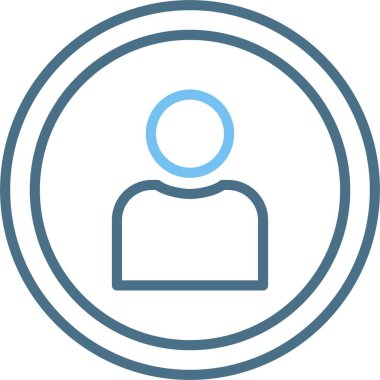 Kullanıcı Satırı İki Renk Simgesi