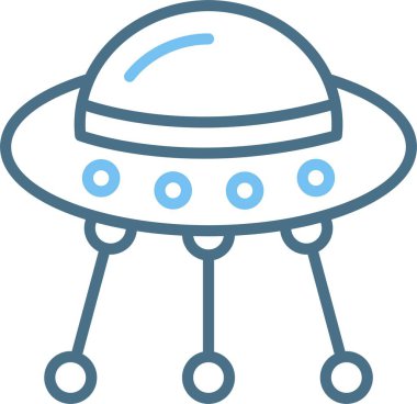 Ufo Satırı İki Renk Simgesi