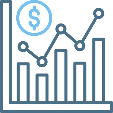 Analitik Satır İki Renk Simgesi