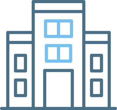 Şirket Satır İki Renk Simgesi