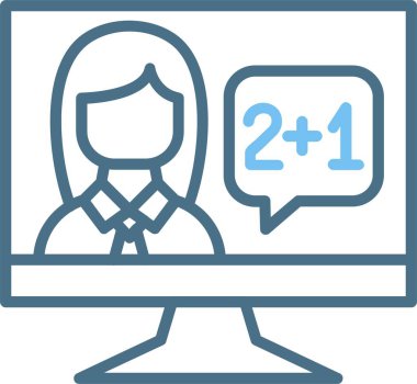 Okuma Satırı İki Renk Simgesi