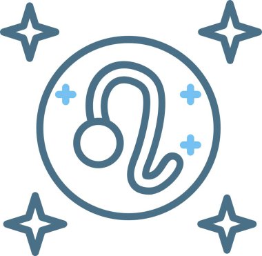 Leo Satır İki Renk Simgesi