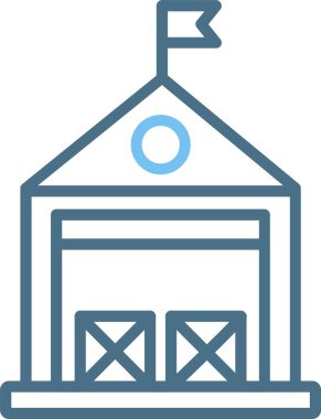 Depo Satırı İki Renk Simgesi