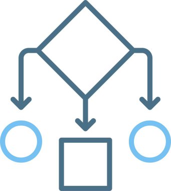 Altyapı Satırı İki Renk Simgesi