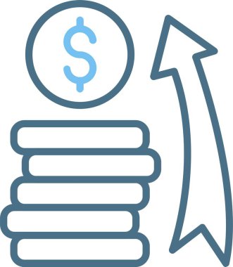 Bağlantı Satırı İki Renk Simgesi