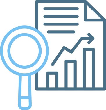 Analiz Satırı İki Renk Simgesi