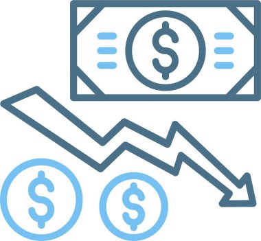 Açık Satır İki Renk Simgesi