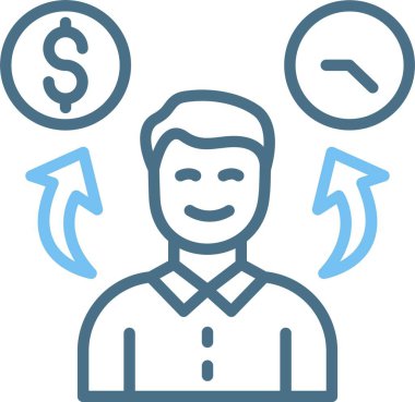 Sanayici Satır İki Renk Simgesi