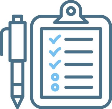 Kontrol Listesi Satır 2 Renk Simgesi