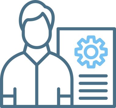 Yönetim Satırı İki Renk Simgesi