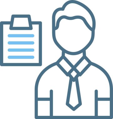 Pano Satırı İki Renk Simgesi