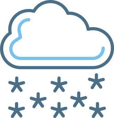 Kar Hattı İki Renk Simgesi