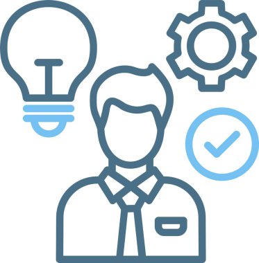 Yetki Satırı İki Renk Simgesi