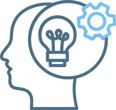 Baş Satırı İki Renk Simgesi