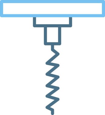 Tirbüşon Satırı İki Renk Simgesi