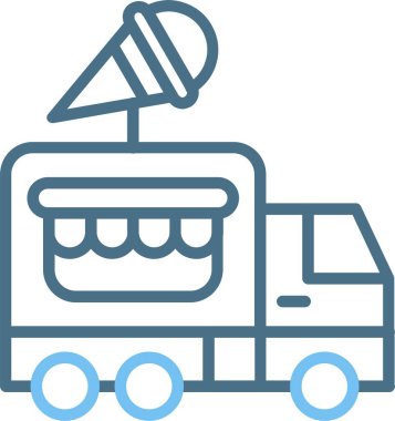 Dondurma Kamyonu İkinci Renk Simgesi