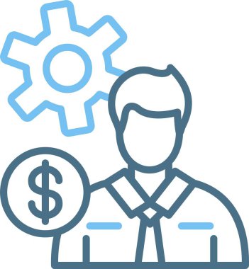 yükümlülük Satırı İki Renk Simgesi