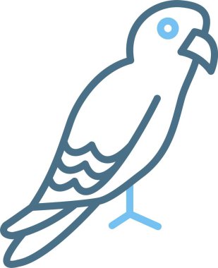 Papağan Satırı İki Renk Simgesi