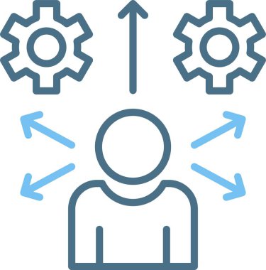 Davranış Satırı İki Renk Simgesi