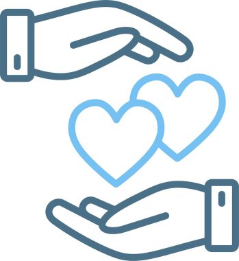 Yardımcı Satır İki Renk Simgesi