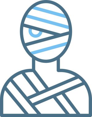 Mumya Satırı İki Renk Simgesi