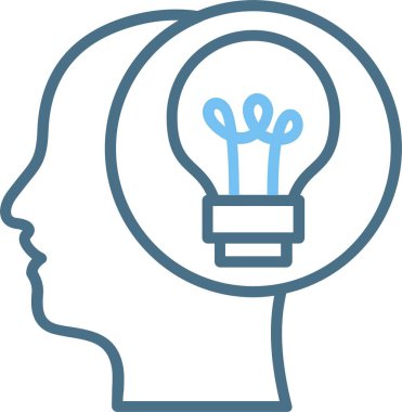 Ampul Hattı İki Renk Simgesi