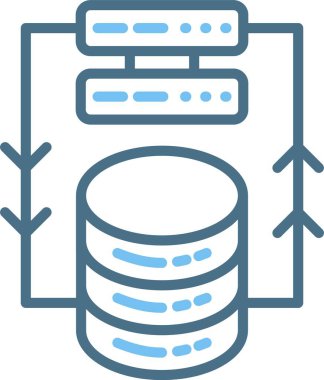 Veri Satırı İki Renk Simgesi