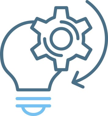 Geliştirme Satırı İki Renk Simgesi