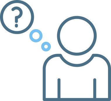 Makul Satır İki Renk Simgesi