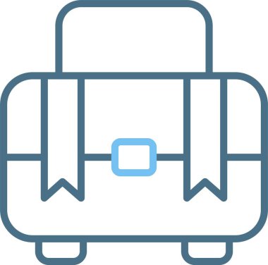 Çanta Satırı İki Renk Simgesi