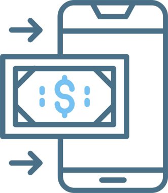 Glyph Ödeme Satırında İki Renk Simgesi