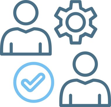 Doğrulama Satırı İki Renk Simgesi