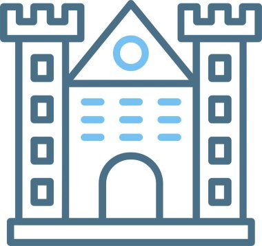 Bratislava Kale Çizgisi İki Renk Simgesi