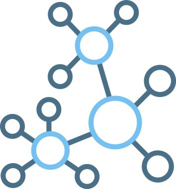 Nöral Hat İki Renk Simgesi