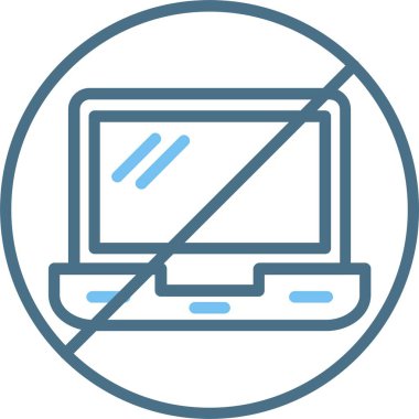 Laptop Satırı İki Renk Simgesi Yok