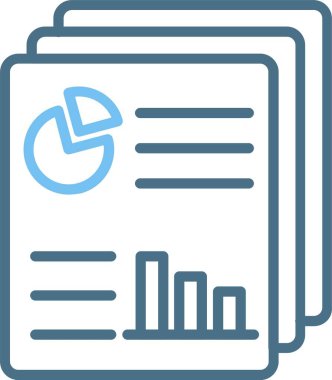 Rapor Satırı İki Renk Simgesi