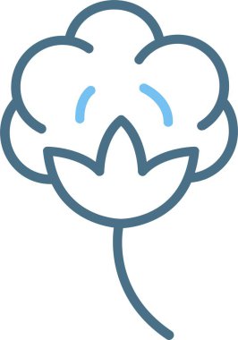 Pamuk Çizgisi İki Renk Simgesi